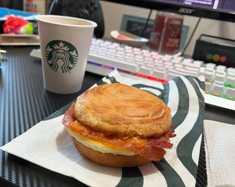 Starbucks’ Double-Smoked Bacon, Cheddar & Egg Sandwich