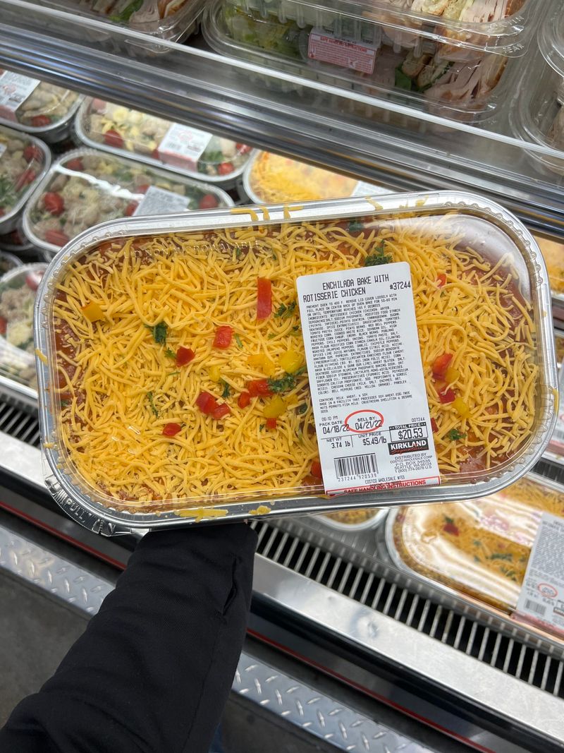 Enchilada Bake with Rotisserie Chicken