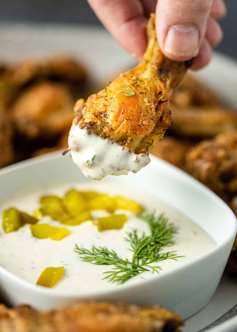 Smoked Dill Pickle Wings