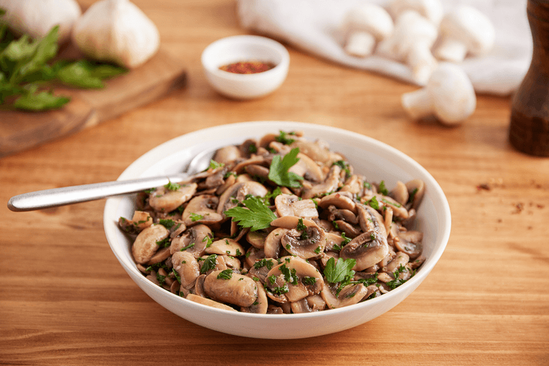 Garlic Mushrooms with Herbs