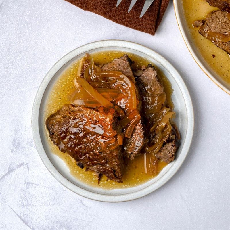 Onion Beef au Jus