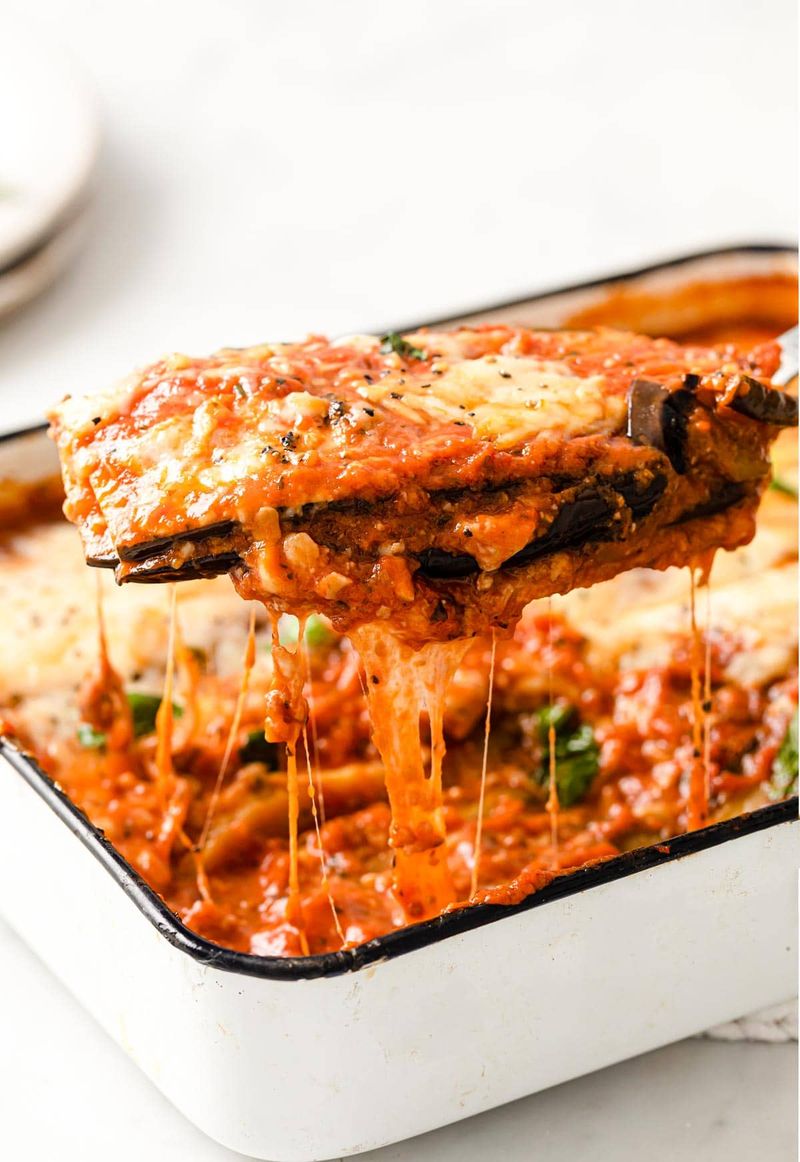 Eggplant Parmesan (Keto style)
