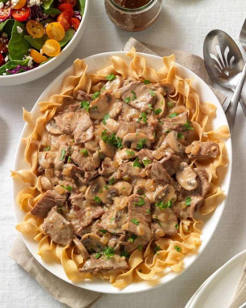 Beef Stroganoff