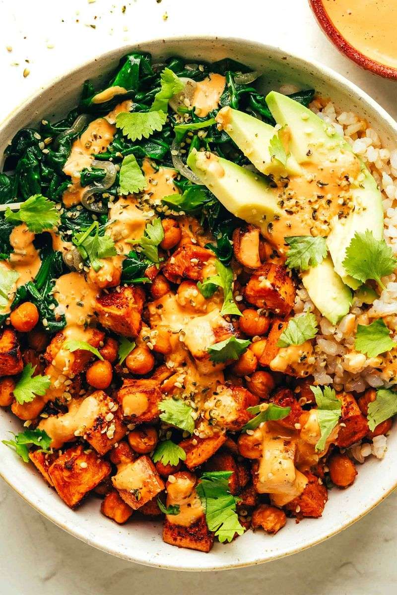 Chickpea & Veggie Grain Bowl
