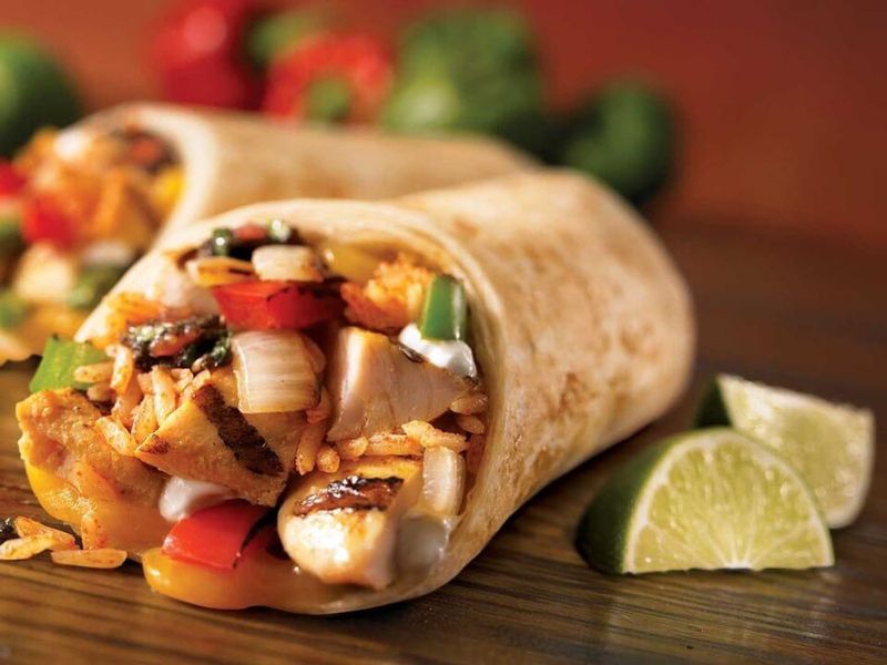 Chicken or Steak Burrito