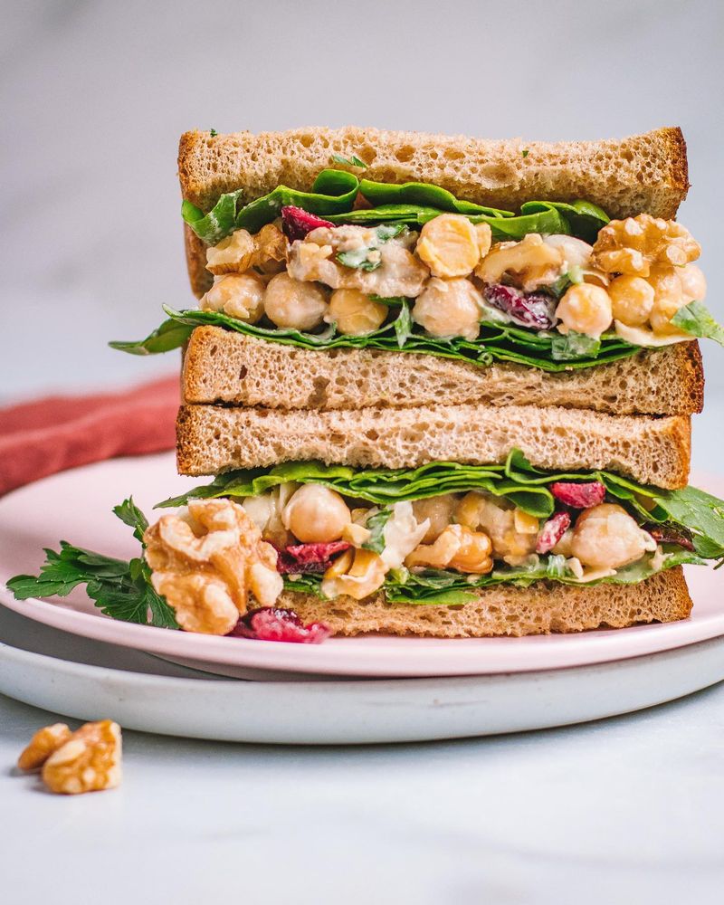 Chickpea Salad Sandwiches