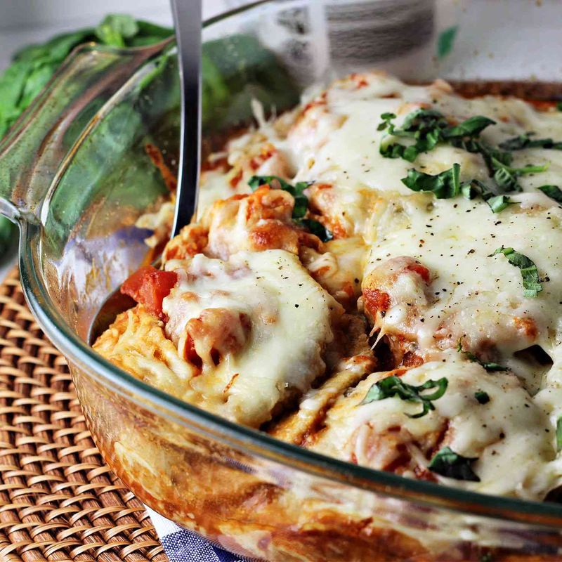Eggplant Parmesan (Baked)