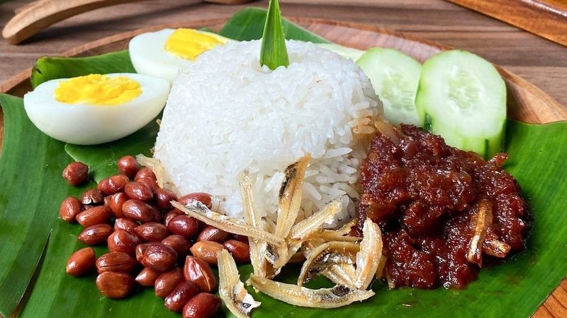 Nasi Lemak: Malaysia's Aromatic Rice Breakfast