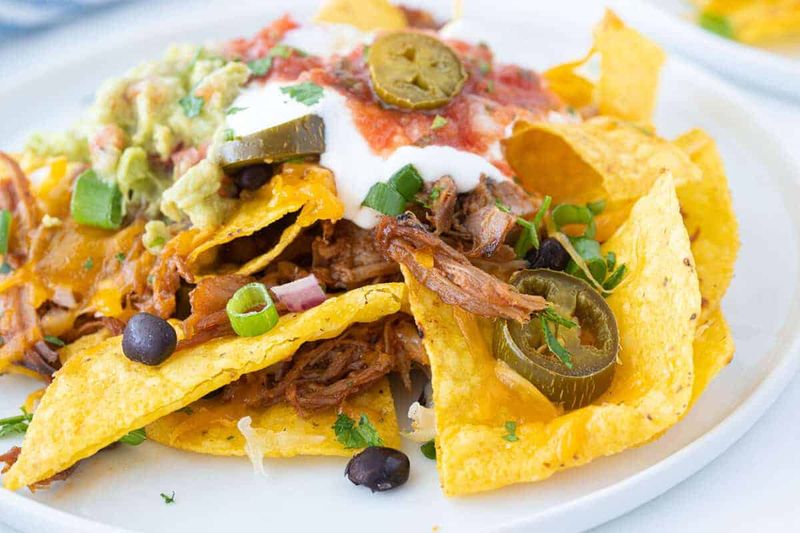 Sour Cream-Laden Nachos