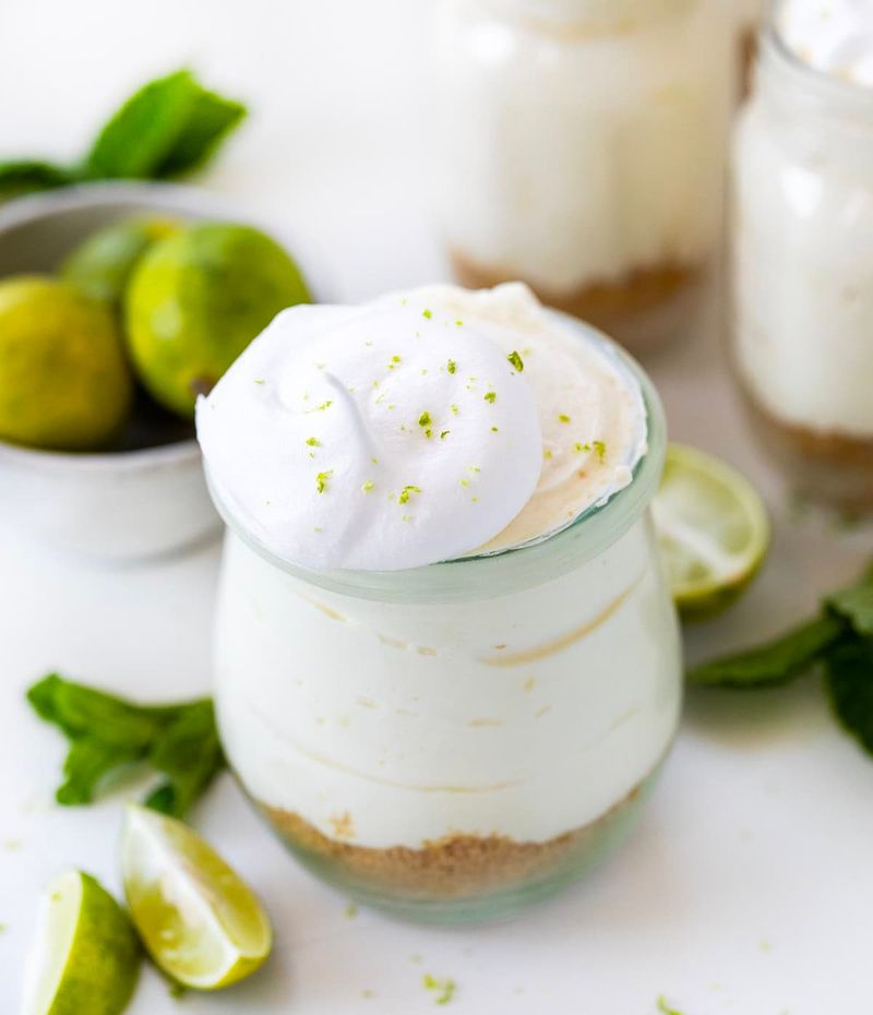 Key Lime Cheesecake Cups