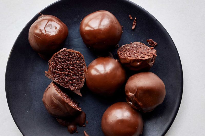 Fudgy Pecan Bourbon Balls