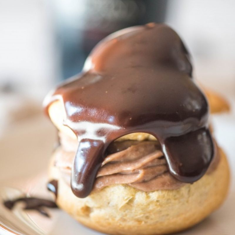 Irish Cream Profiteroles