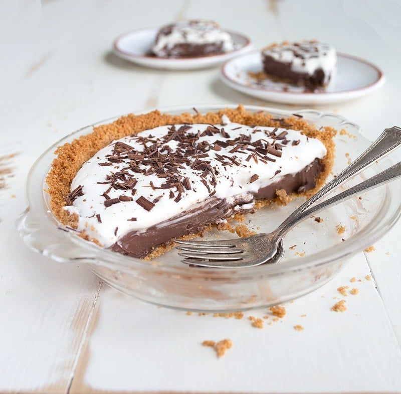 No-Bake Chocolate Pie