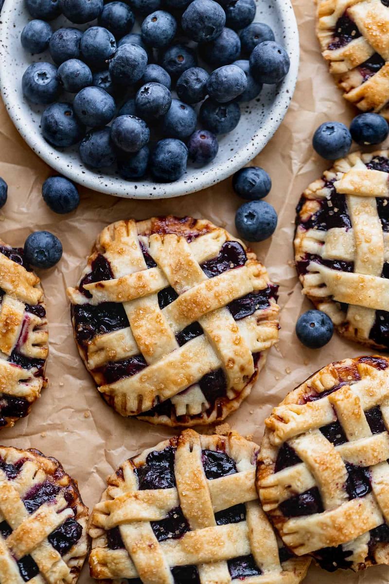 Mini Blueberry Pies