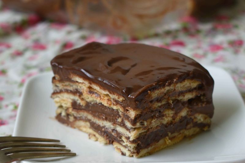 Chocolate Biscuit Pudding