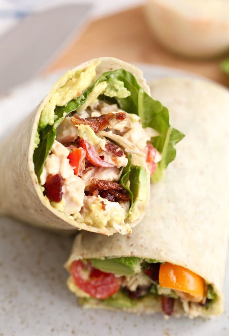 Chicken Avocado BLT Wrap