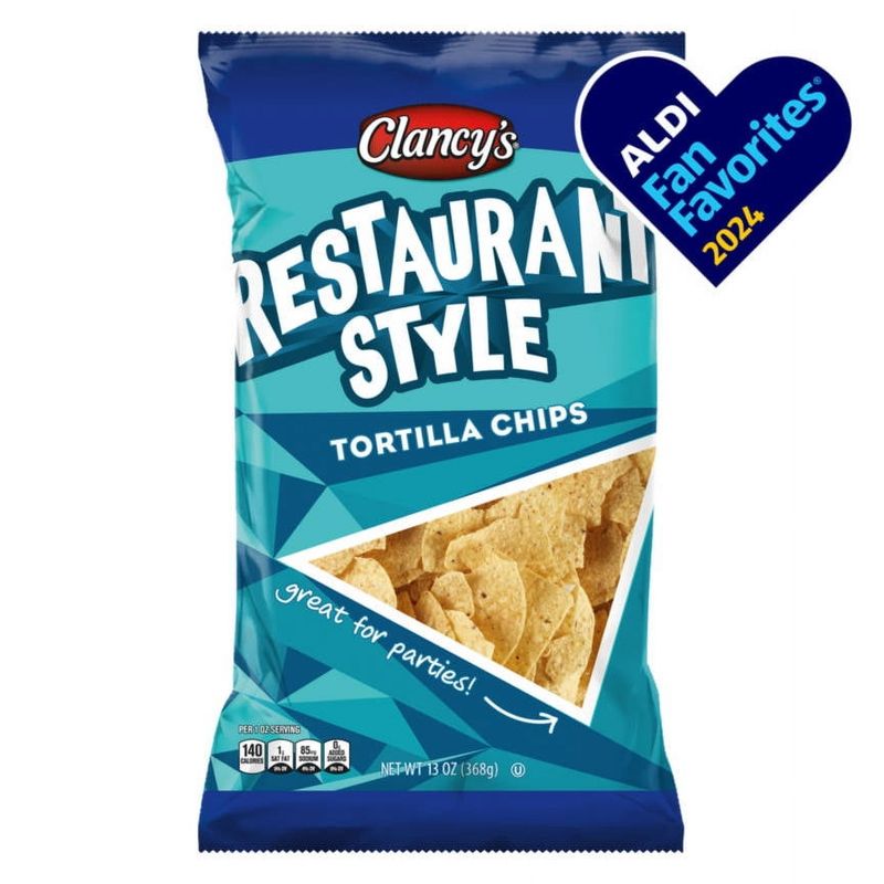 Clancy's Restaurant Style Tortilla Chips ($1.65)