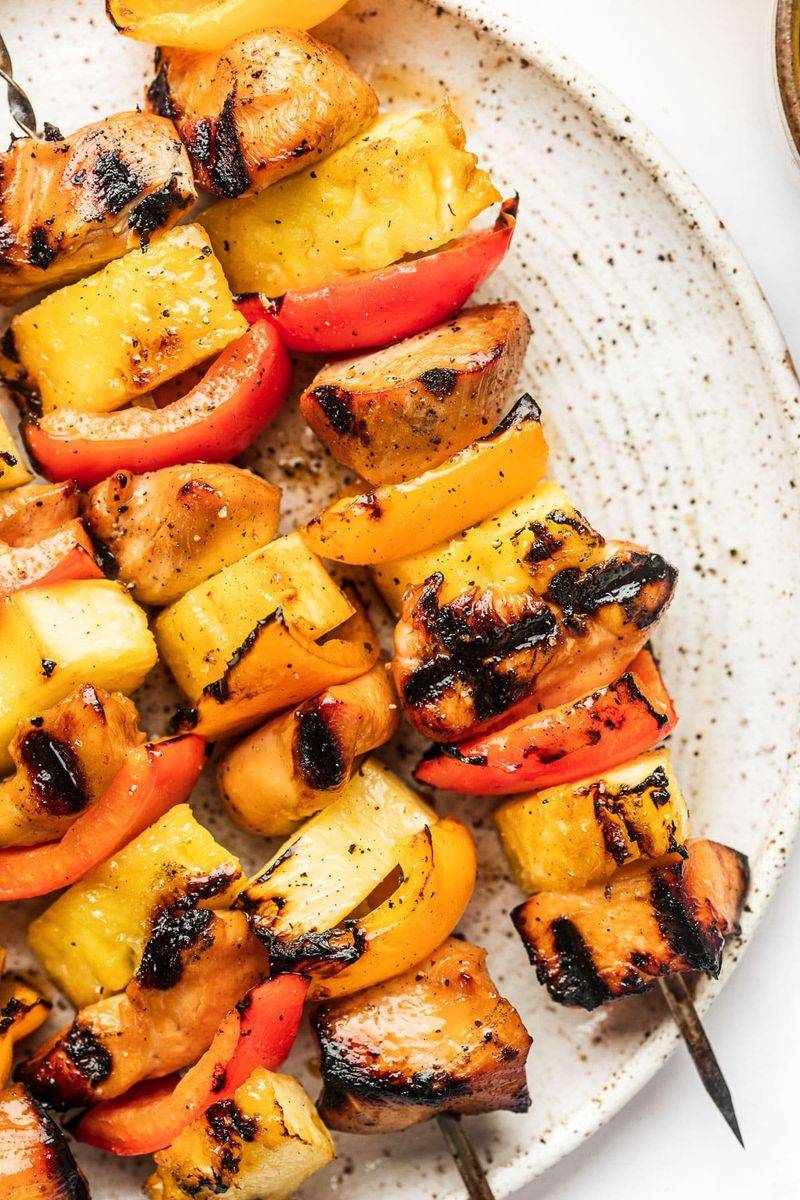 Chicken and Pineapple Skewers