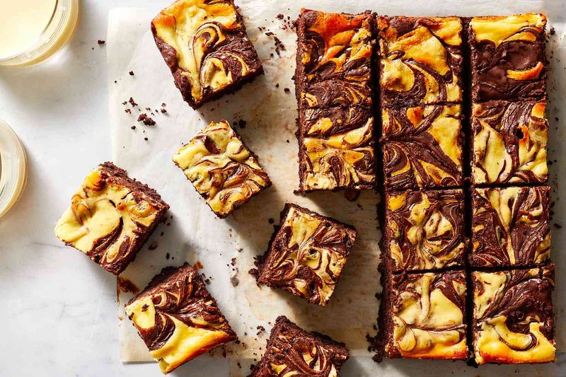 Brownies with Cream Cheese Swirl