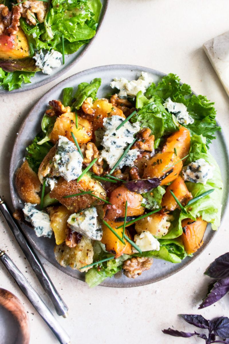 Grilled Peach Salad