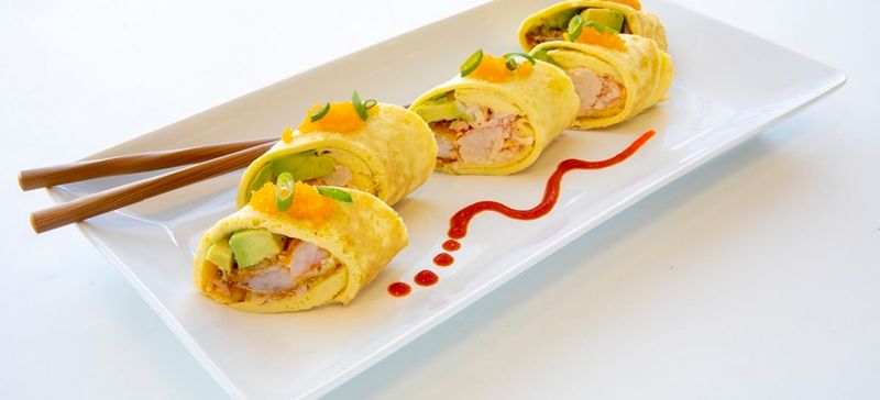 Breakfast Sushi Rolls