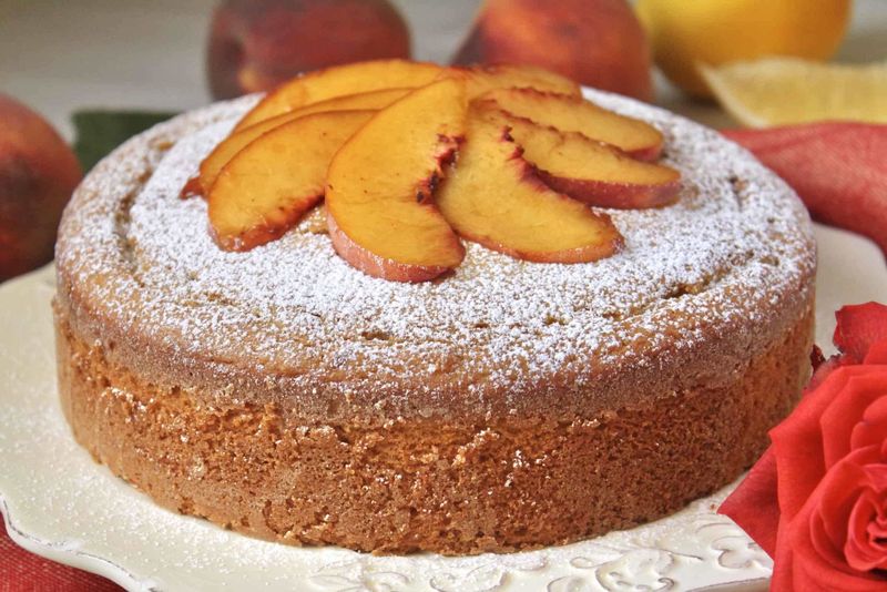 Georgia Peach Pound Cake
