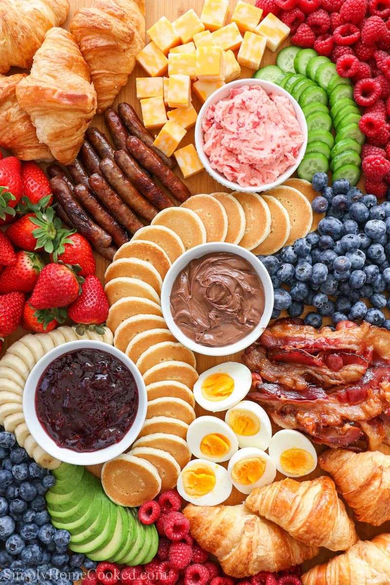 Breakfast Charcuterie Board