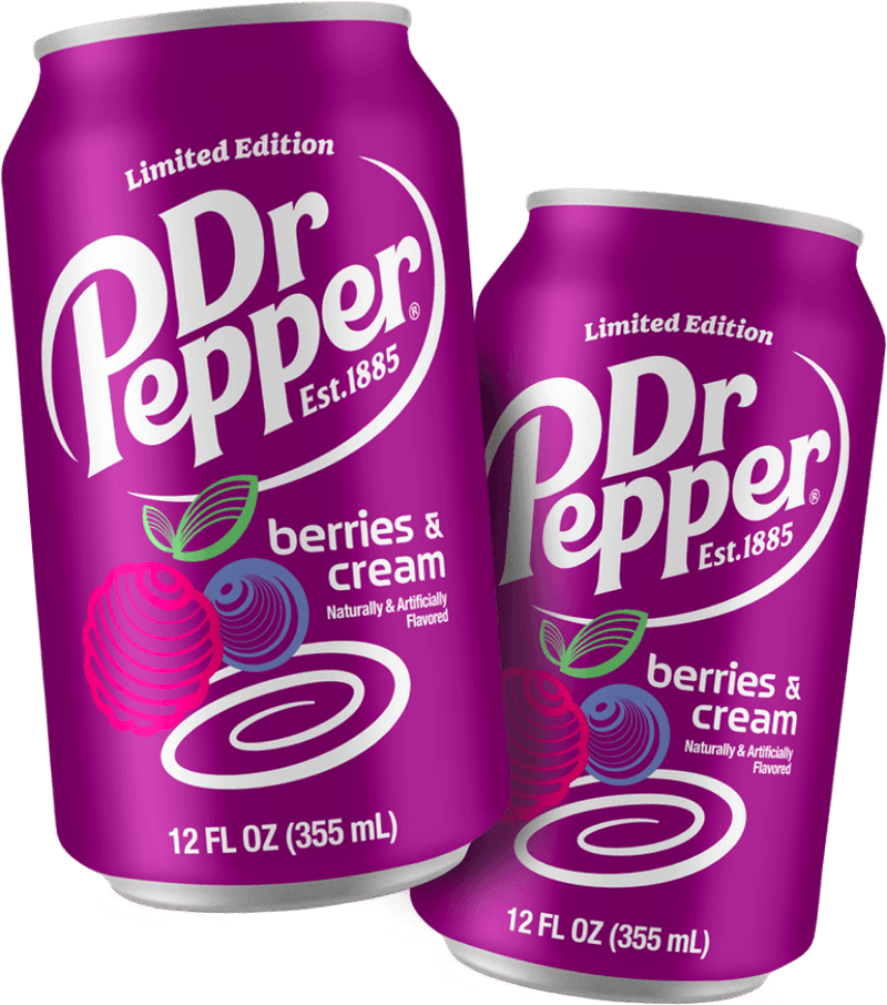 Dr Pepper Berries & Cream
