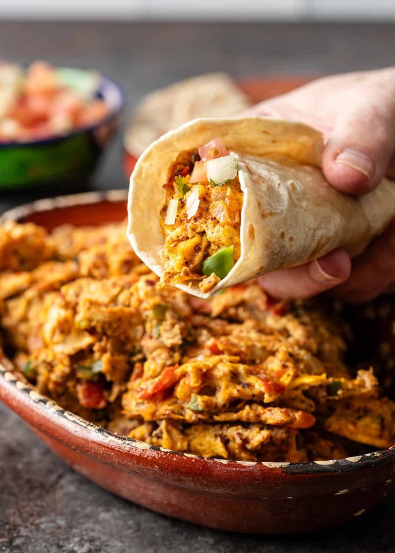 Savory Machaca con Huevo