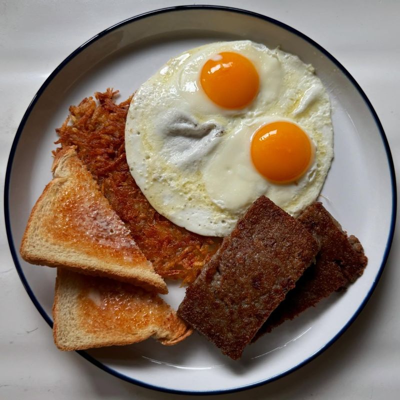 Delaware – Scrapple and Eggs