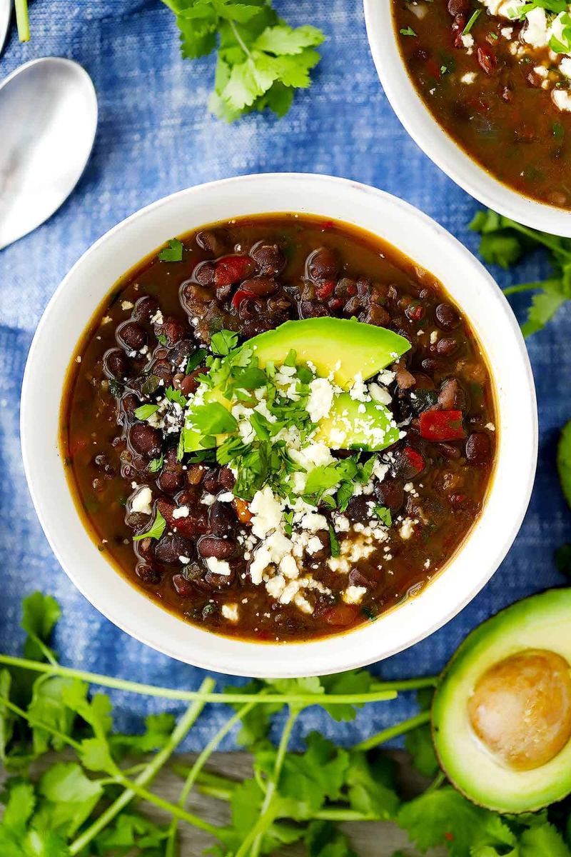 Slow Cooker Black Bean Soup