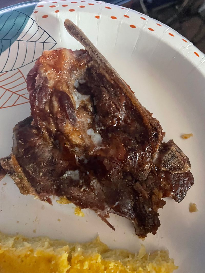 Raw and Cooked Leftover Meat