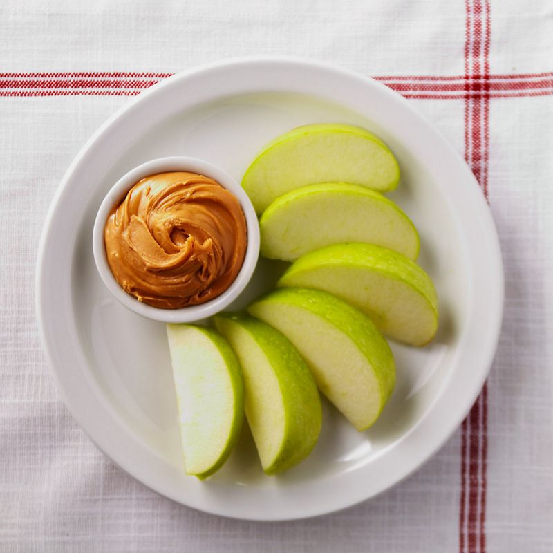 Apple Slices + Peanut Butter