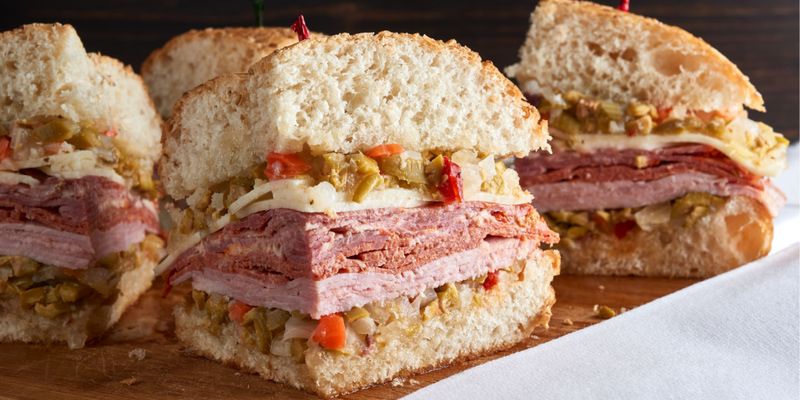 Mini Muffuletta Sandwiches