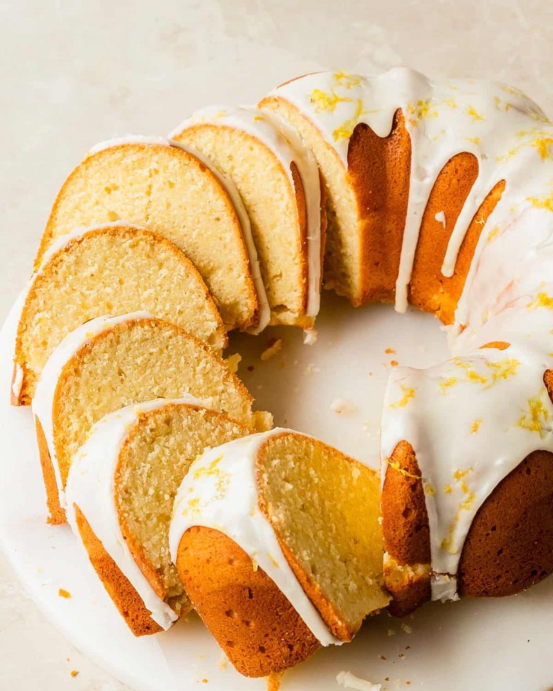 Lemon Cream Cheese Pound Cake