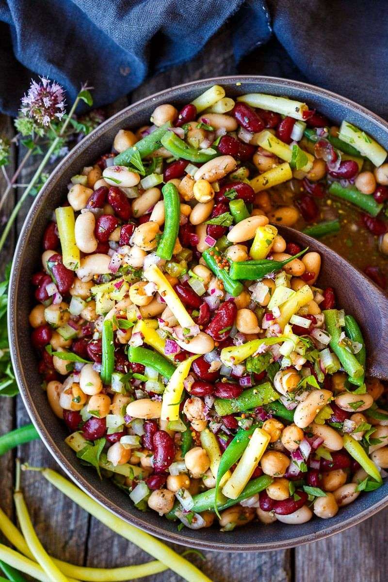Tangy Three-Bean Salad