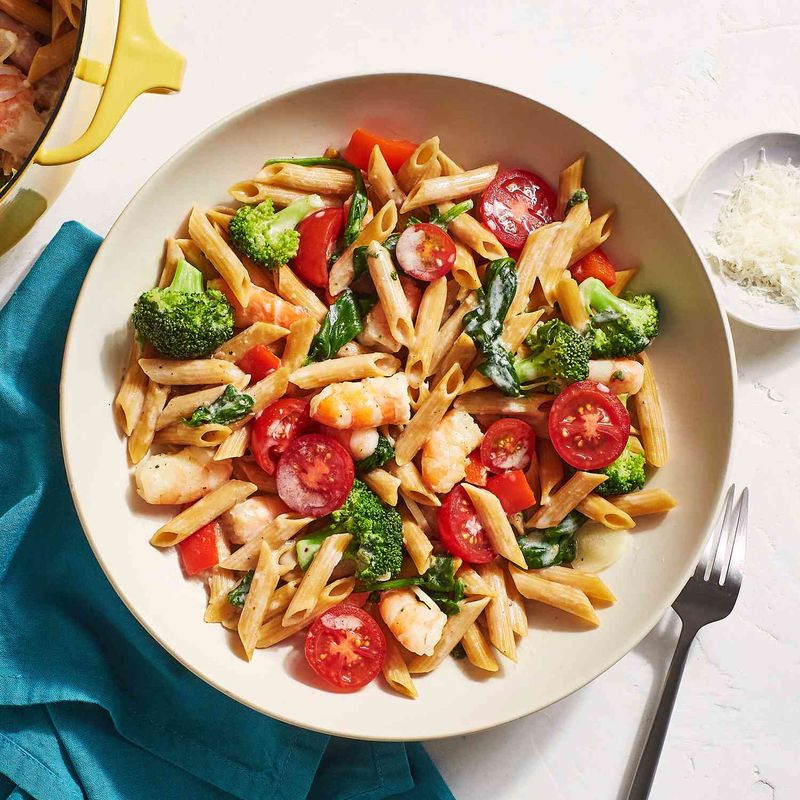 One-Pot Shrimp Primavera