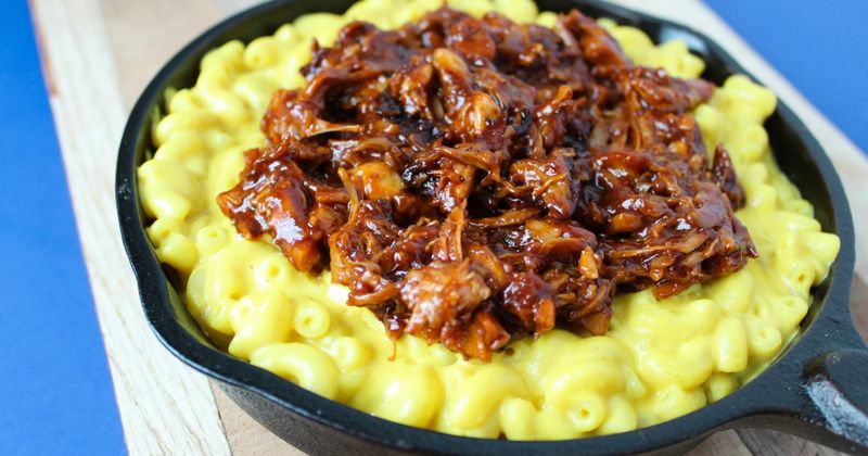 BBQ Pulled Pork Mac Attack