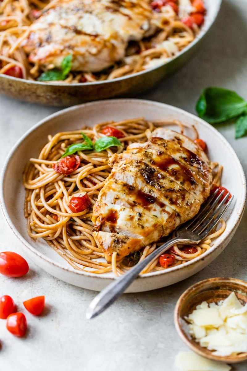 Bruschetta Chicken Pasta