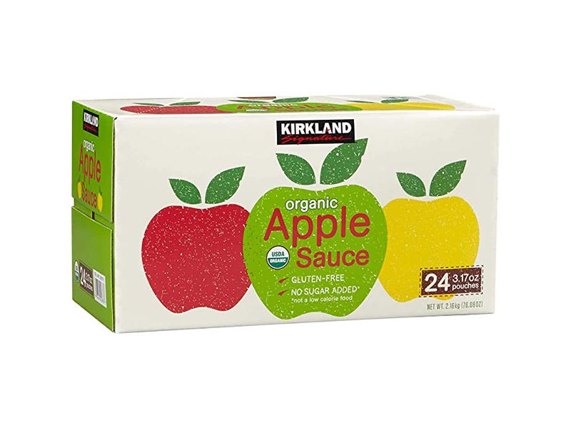 Kirkland Signature Organic Apple Sauce Pouches