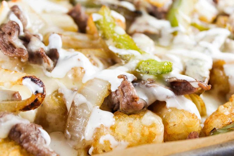 Domino's Philly Cheesesteak Loaded Tots