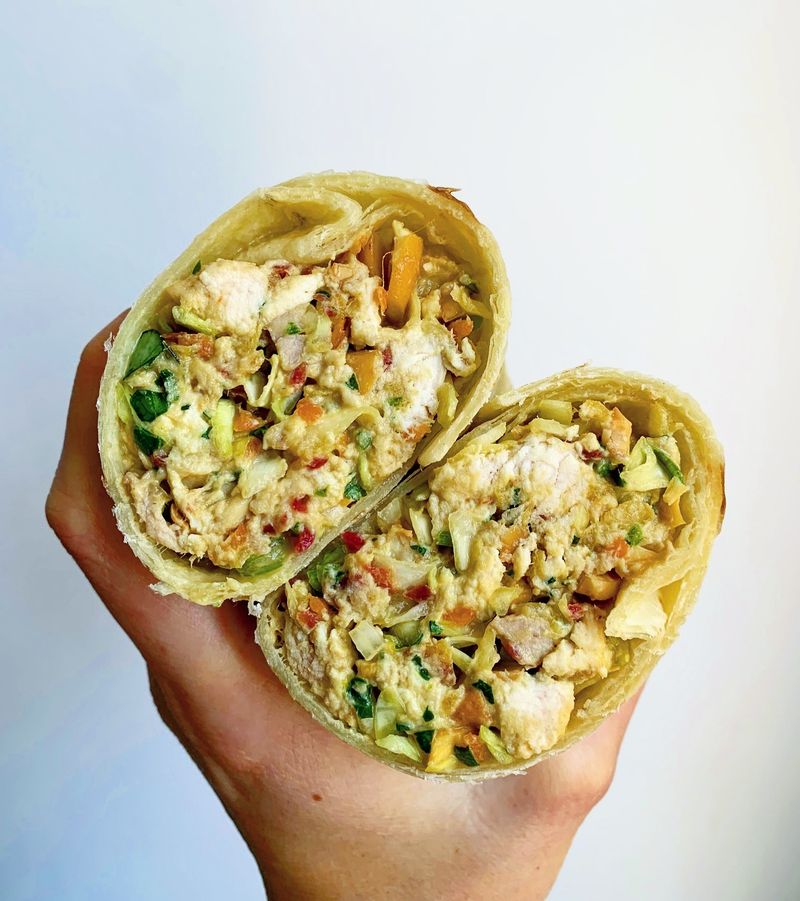 Rotisserie Chicken Wraps