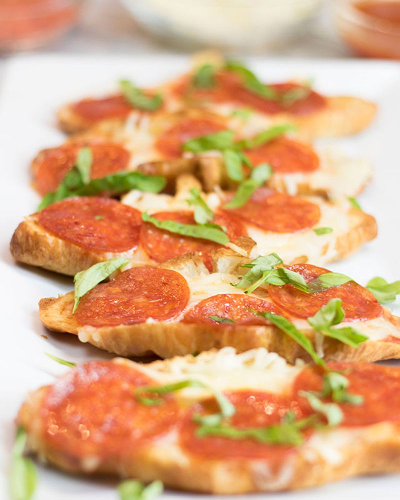 Personal Croissant Pizzas