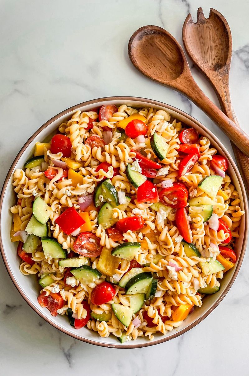 High-Protein Pasta Salad