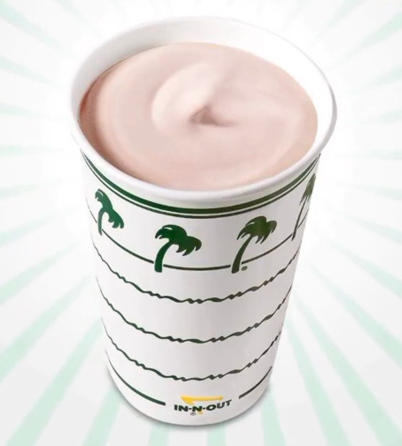 In-N-Out Burger – Made with 100% real ice cream