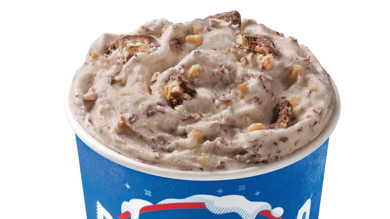 Dairy Queen Large Peanut Butter Cookie Blizzard