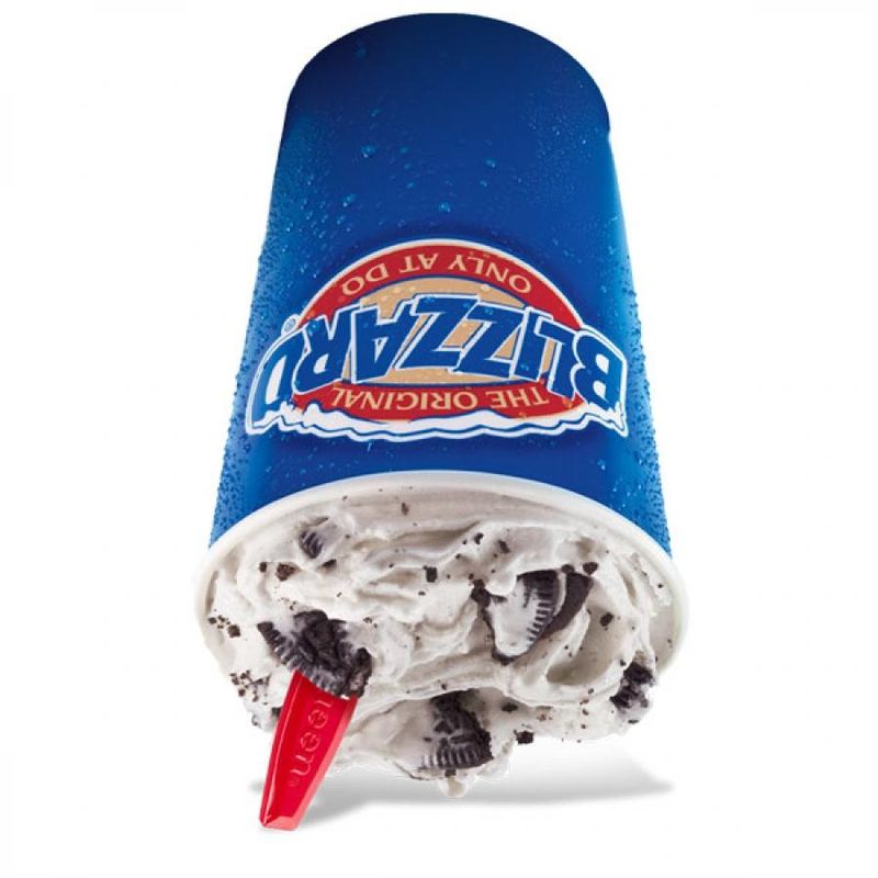 Dairy Queen Medium Oreo Blizzard