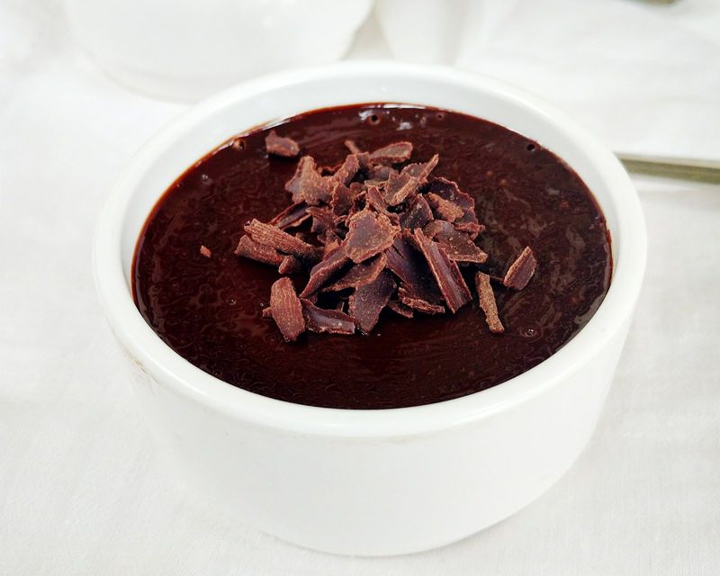 Dark Chocolate Pots de Crème