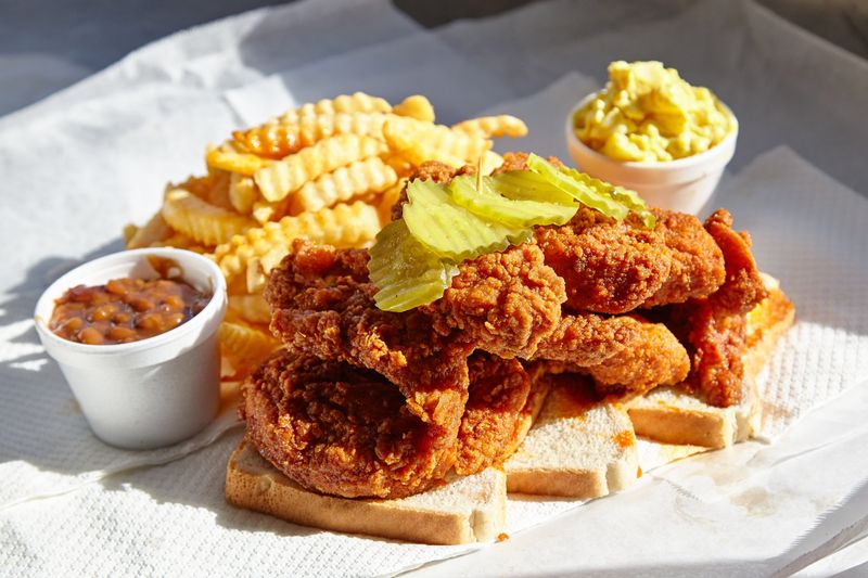 Prince's Hot Chicken Sandwich