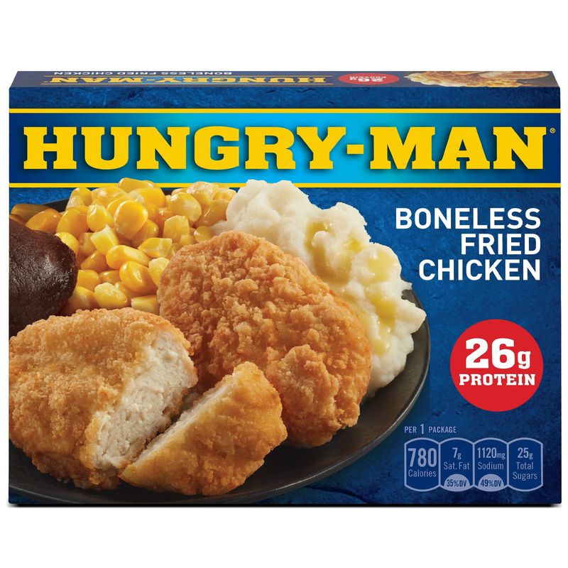 Hungry-Man Boneless Fried Chicken Dinner